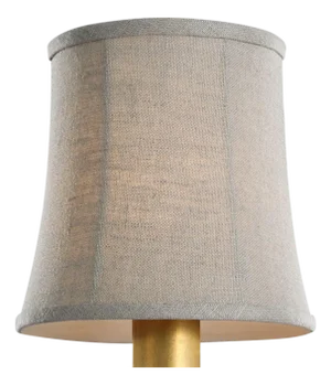 Visual Comfort Signature 5" Natural Linen Soft Empire Shade