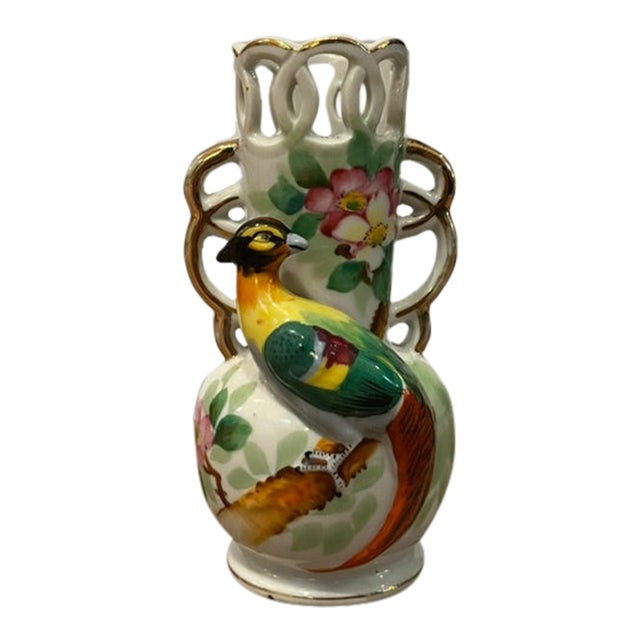 Vintage Porcelain or Ceramic Bud Vase For Sale