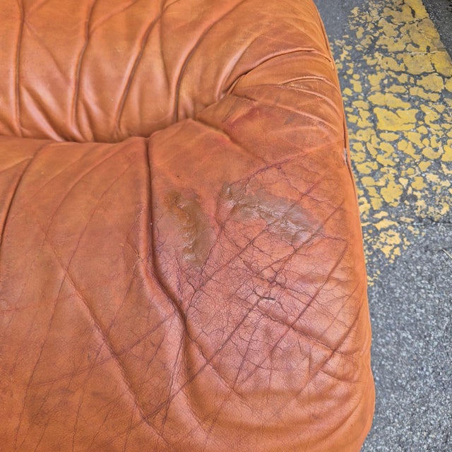 Brown Space Age Armchairs, Italy, 1970s, Set of 2 For Sale - Image 8 of 9
