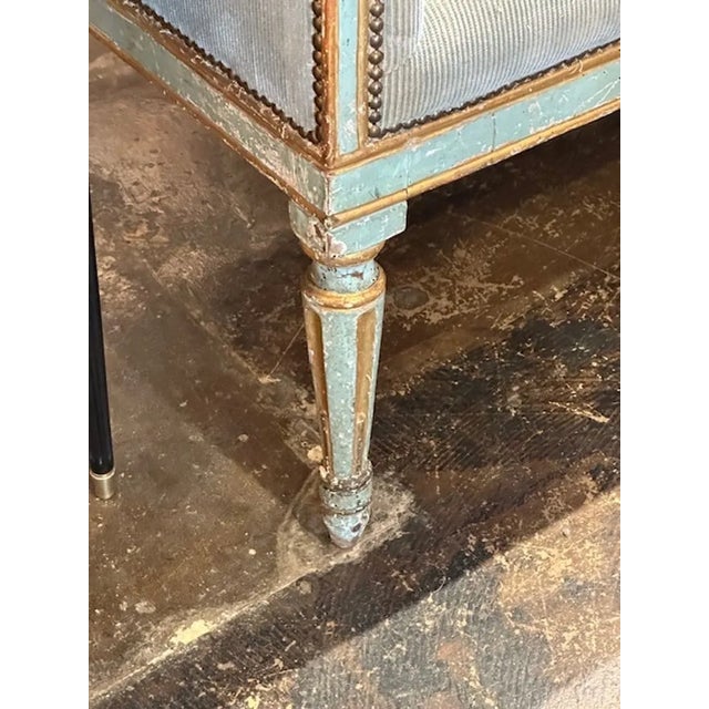 18th Century Neo-Classical Settee From Tuscany For Sale - Image 10 of 10