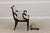 Traditional Hickory Chair Upholstered Armchair & Ottoman For Sale - Image 3 of 18