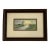 Sailing Into Sunset - Small Framed Original Painting Mid 20th Century For Sale