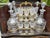 Napoleon III Boulle Liquor Cabinet by Cristallerie Du Pantin, Set of 20 For Sale - Image 4 of 18