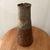 Contemporary Tall Stoneware Vessel /Jug Textured Surface Covered in Oak Ash Glaze Stamped on Bottom For Sale - Image 4 of 12