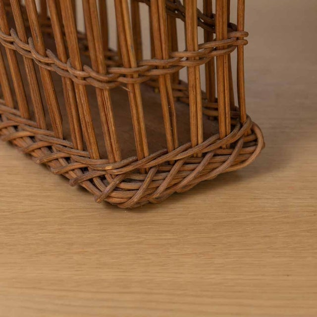 Tan 1960s French Wicker Bed Tray For Sale - Image 8 of 13
