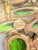 1960s Mid‑Century Czech Ab Rhinestone Brooch Czecho/Slovakia, Uranium Glass For Sale - Image 5 of 5