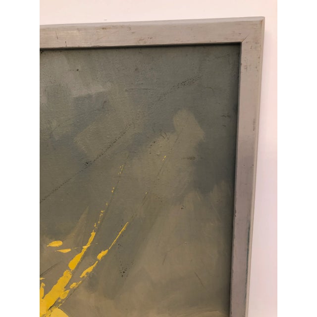 1970s Mid-Century Modern Abstract Painting For Sale - Image 5 of 8