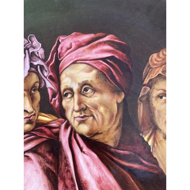 Earthenware Ceramic Plate by Achille Farina For Sale - Image 6 of 10