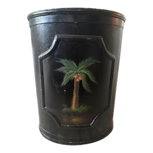 Vintage Palm Tree Umbrella Stand/Wastebasket