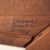 Late 20th Century William and Mary Style Walnut Coffee Table, Bun Feet and X-Stretcher For Sale In New York - Image 6 of 6