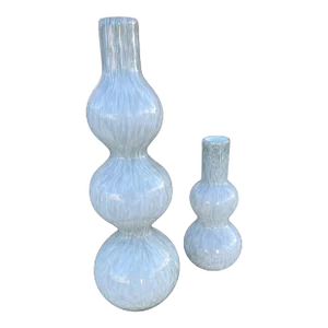 1980s Gourd Vases- Set of 2