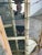 Vintage Curved Glass Display Cabinet For Sale - Image 11 of 12