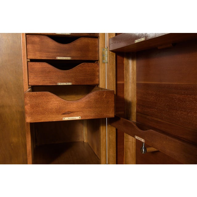 Art Deco Oak Wardrobe from Fitrobe, 1930s For Sale - Image 10 of 18