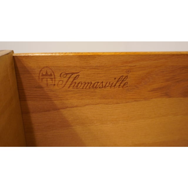 Brown Thomasville Furniture Place Vendome Collection French Provincial 40" Chest of Drawers 615-10 For Sale - Image 8 of 12