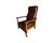 Mission Antique 1900's "The Kelly Automatic Morris Reclining Chair" For Sale - Image 3 of 14