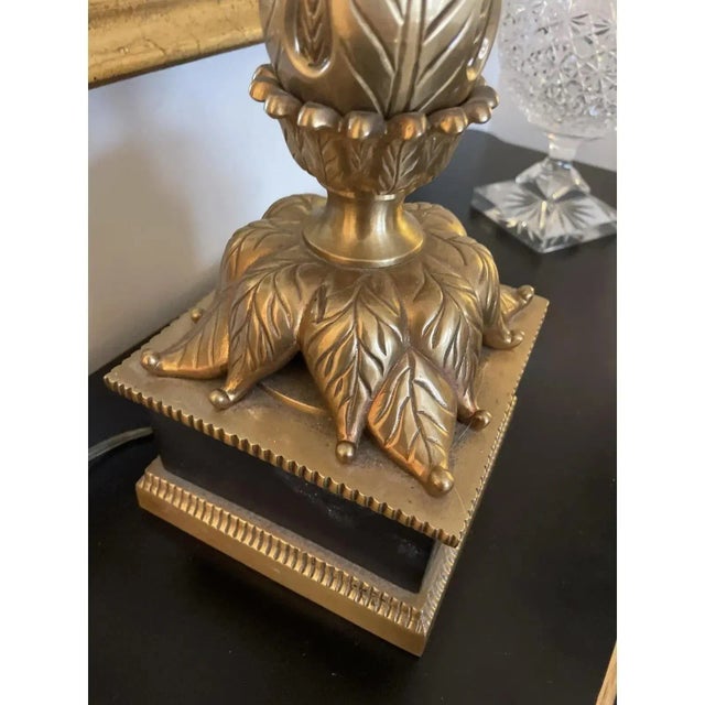 Black Hollywood Regency Style Desk Lamp by E F Chapman For Sale - Image 8 of 10