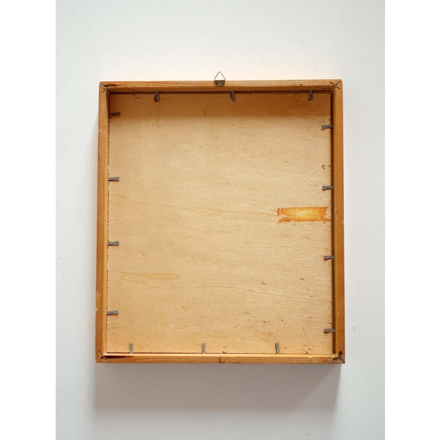 Bruno Munari, Black & Yellow, 1991, Serigraph, Framed For Sale - Image 4 of 5