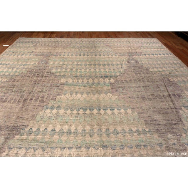 Textile Nazmiyal Collection Large Size Geometric Modern Area Rug For Sale - Image 7 of 10
