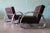 Vintage Pair of Ralph Lauren Hudson St Lounge Chairs in Leather and Stainless Steel For Sale - Image 10 of 11