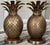 Vintage Brass Pineapple Book Ends - A Pair For Sale - Image 10 of 10