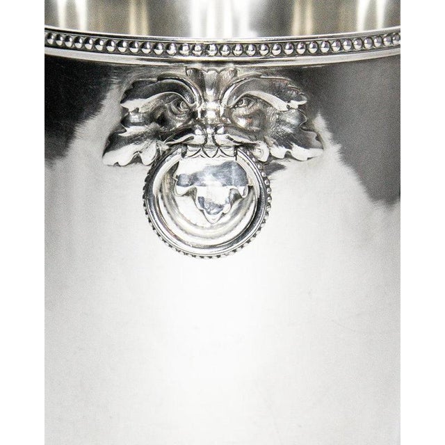 A regal roar: vintage silver-plated foo dog champagne cooler. Elevate your celebrations with this wonderfully weighty,...