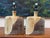 Mid-Century Modern Vintage Sculptural Drip Glaze Ceramic Table Lamps, Pair For Sale - Image 3 of 12