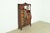 Baker Furniture Company Early Baker Furniture Antique Victorian Carved Tiger Oak Side-by-Side Bookcase With Drop Front Secretary Desk, Circa 1900 For Sale - Image 4 of 17