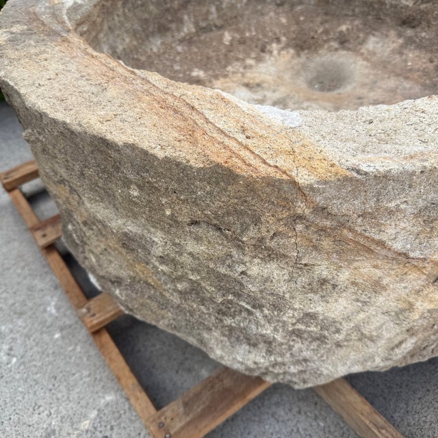 Antique Limestone Trough For Sale In Los Angeles - Image 6 of 7