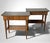 Mid 20th Century Mid-Century Modern Pair of Italian Wooden Nightstands With Black Glass Tops For Sale - Image 5 of 18