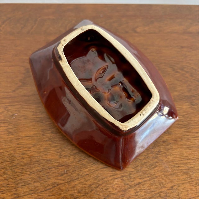 Native American Vintage American Indian Southwestern Ashtray For Sale - Image 3 of 4