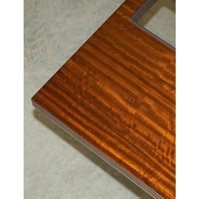 Brown American Hardwood Dining Table & Chairs from Kesterport, Set of 9 For Sale - Image 8 of 18