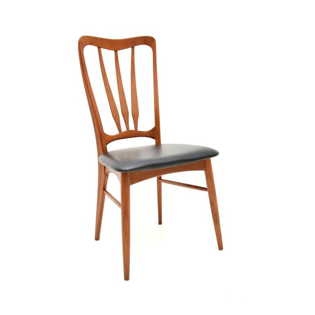 Mid-Century Modern Danish Teak Ingrid Dining Chairs from Niels Koefoed, 1960s, Set of 6 For Sale - Image 3 of 10