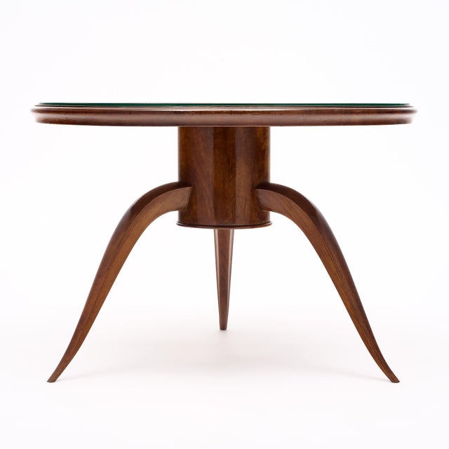 Art Deco French Astrology Side Table in the Manner of Jean Dunand For Sale - Image 9 of 9