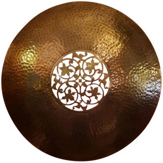 Artisan Moroccan Copper Wall Sconce