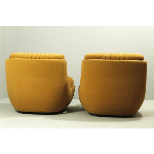 1970s Space Age No. 23 Lounge Chair from Jitona, 1970s, Set of 2 For Sale - Image 5 of 14