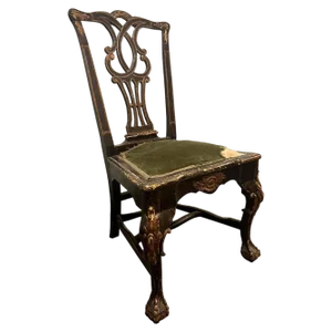18th Century Don Jose Polychromed Chair, Portugal, 1750s