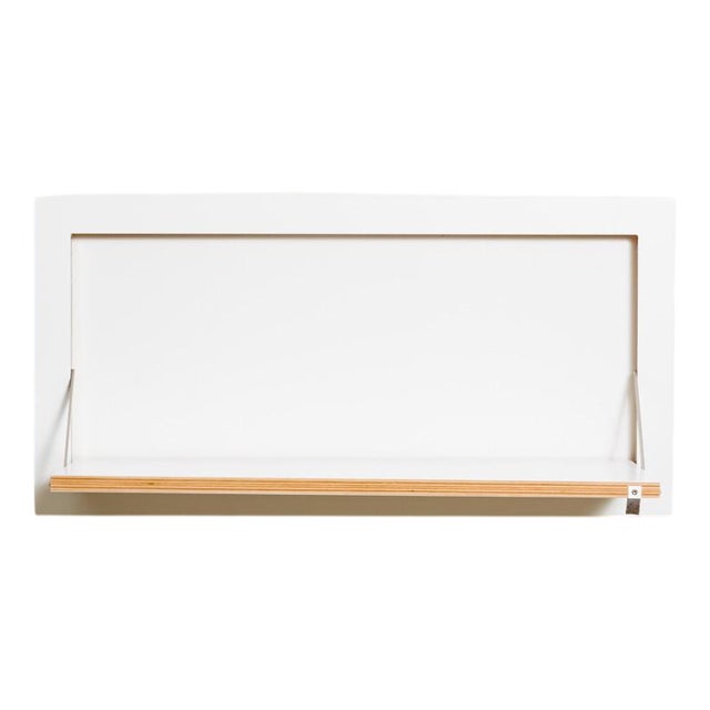 80×40-1 Fläpps Shelf in White from Ambivalenz For Sale