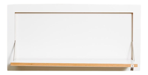 80×40-1 Fläpps Shelf in White from Ambivalenz