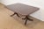 Brown Kindel Furniture Georgian Banded Mahogany Double Pedestal Extension Dining Table, Newly Refinished For Sale - Image 8 of 14