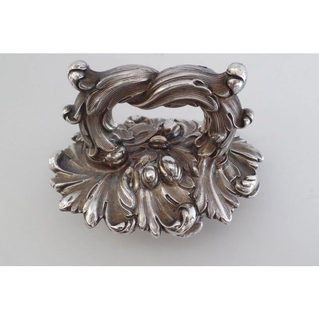 1830 English Sheffield Silver Meat Game Dome Armorial "Andros" For Sale - Image 9 of 13