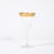 Set of 12 Mid-Century Modernist Gilt Rimmed Water Glasses by Dorothy Thorpe For Sale - Image 14 of 15