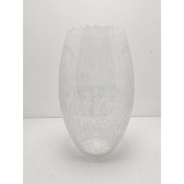 Karcagi tinted glass vase, shines in a rare beautiful shade. Wonderful, delicate decoration and utility object. In perfect...