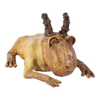 1975 Studio Pottery Sculpture by Jody Knoop For Sale