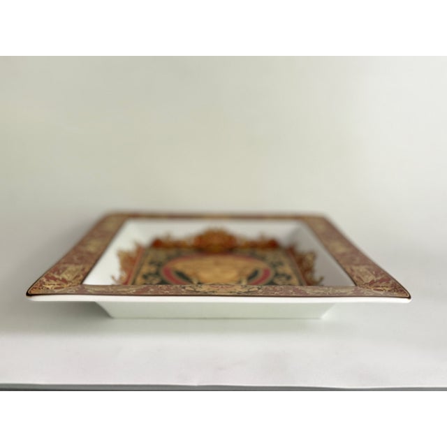 Square Medusa Bowl by Versace for Rosenthal, 1993 For Sale - Image 3 of 6