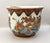 1970s 1970s Hand-Painted Asian Porcelain Planter With Birds, Florals & Gold Accents For Sale - Image 5 of 6