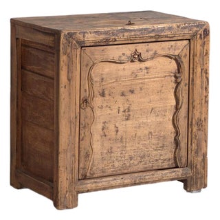 Low Chinese Shanxi Side Cabinet in Elm For Sale