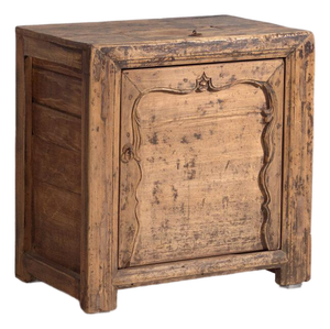 Low Chinese Shanxi Side Cabinet in Elm