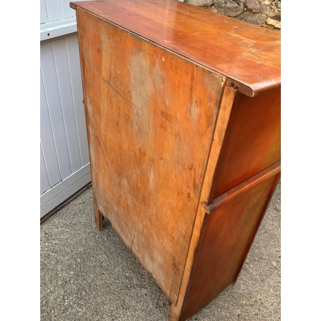 Wooden Chest of Drawers, 1950s For Sale - Image 13 of 17