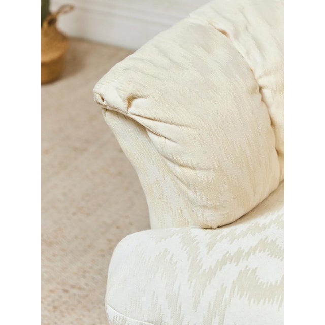 Mid 20th Century Mid 20th Century Palm Springs Style Rolled Arm Club Chair For Sale - Image 5 of 12