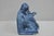 Blue Antique Rookwood Blue Glazed Ceramic Nude Female Figure Reading Book Bookend For Sale - Image 8 of 16